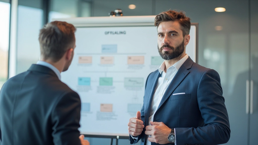 Professional development roadmap visualization showing structured progression through business skills training levels