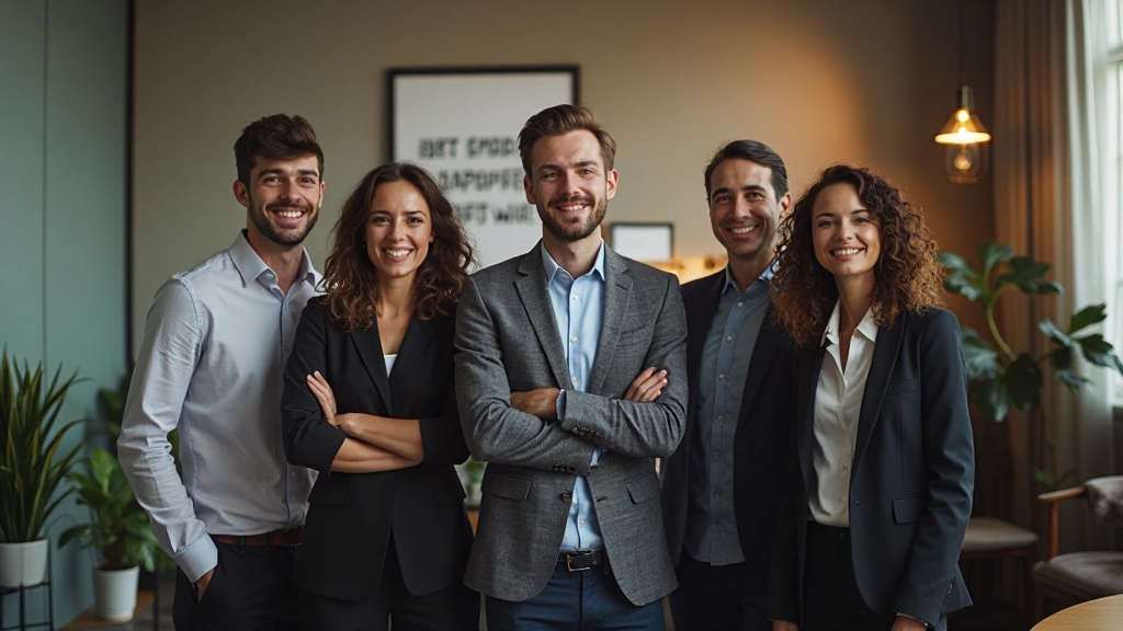 Diverse team celebrating successful completion of comprehensive business skills training program