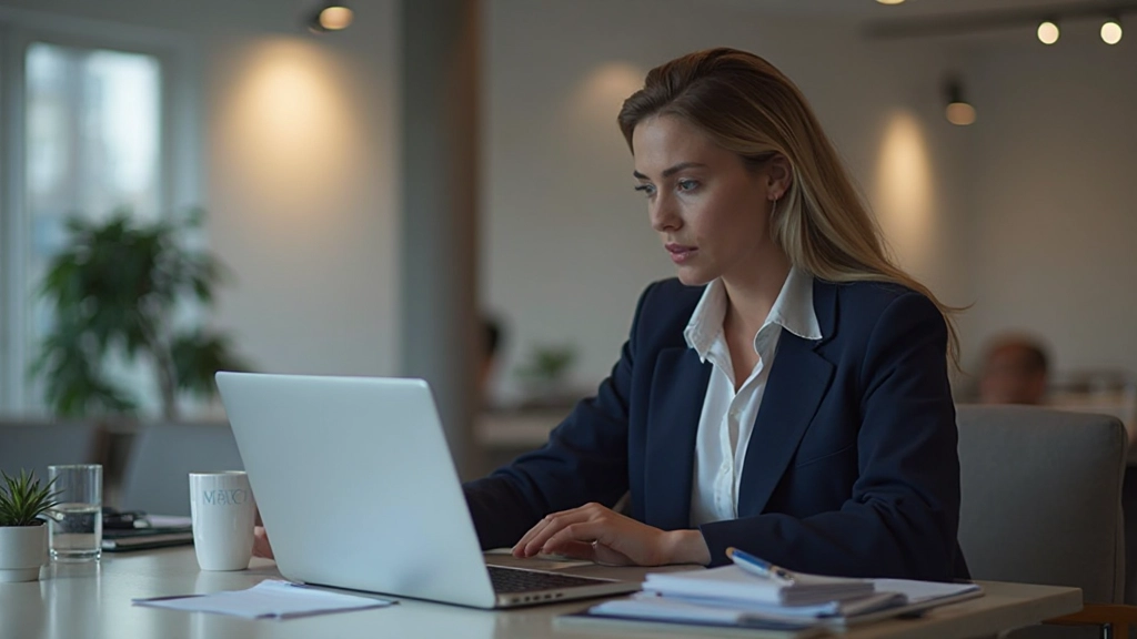 HR manager reviewing recruitment strategy and talent pipeline data