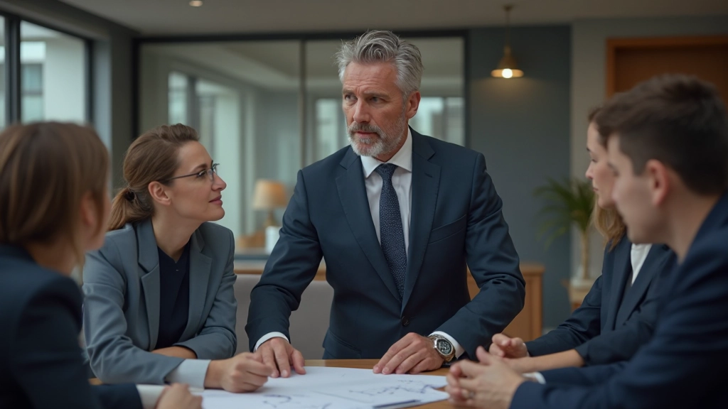 Executive leadership development program participants in advanced management training